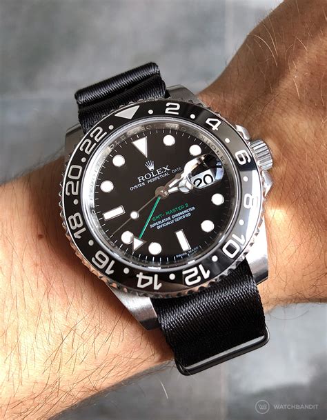 nato cinturino rolex gmt 2|rolex gmt watch.